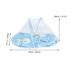 Portable Folding Cute Cartoon Pattern Baby Mosquito Net with Sleeping Pad Pillow