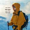 Huang Yimei Damen Wasserdichte Gewebte Windjacke: 2025 Frühling/Herbst 3-in-1 Outdoor-Bergsteigeranzug.