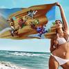 Popular Game Peak Microfiber Microfiber Printed Beach Towel Mountain Climbing Yoga Beach Swimming Running Absorbent Soft Towel
