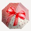 1pc Bow PrintAutomatic Open/close Folding Umbrella, Compact Portable Travel Umbrella, Perfect Birthday/Holiday, Cute Umbrella y019