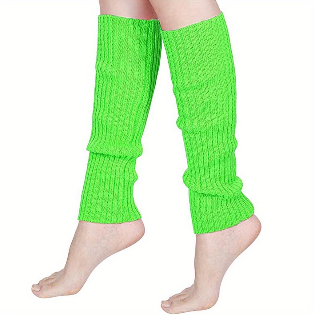 1 Pair Women'S Warm Leg Socks,Multi-Color Options for Festive Occasions,Casual Attire,Dance Accessories,Performance Wear