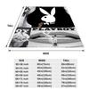 Playboy Bunny Logo Themed Blanket - Soft and Cozy Throw Blanket Featuring Iconic Playboy Graphics, Perfect for Cozy Nights, Livi