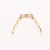 1Pcs Eyeglass Saddle Bridge Silicone U Shape Metal Core, U Shaped Bracket, Nose Pads For Sunglasses