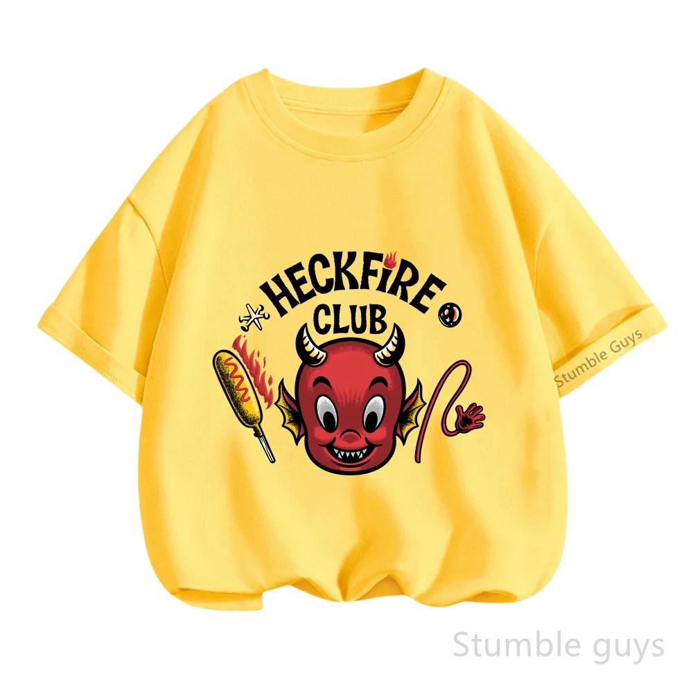 Summer Kids Daily Wear T-shirt Stranger Things Boys Clothes Girls Short Sleeve Anime Tshirt Tops Stranger Thıngs Tops