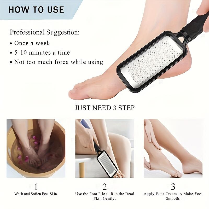 Handheld Foot Exfoliator 1pcs Foot Dead Skin Removal Tool, Foot Callus Grinder, Exfoliation Tool Foot File, For Smooth Feet