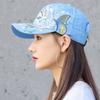 Embroidered Butterfly Baseball Cap Sequin Cotton Baseball Cap Creative Peaked Cap  Outdoor