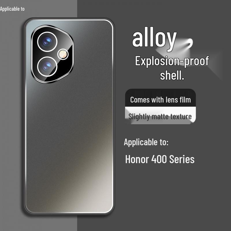 Honor 400 Pro Ultra-Thin Frosted Men's Full Coverage Protective Phone Case