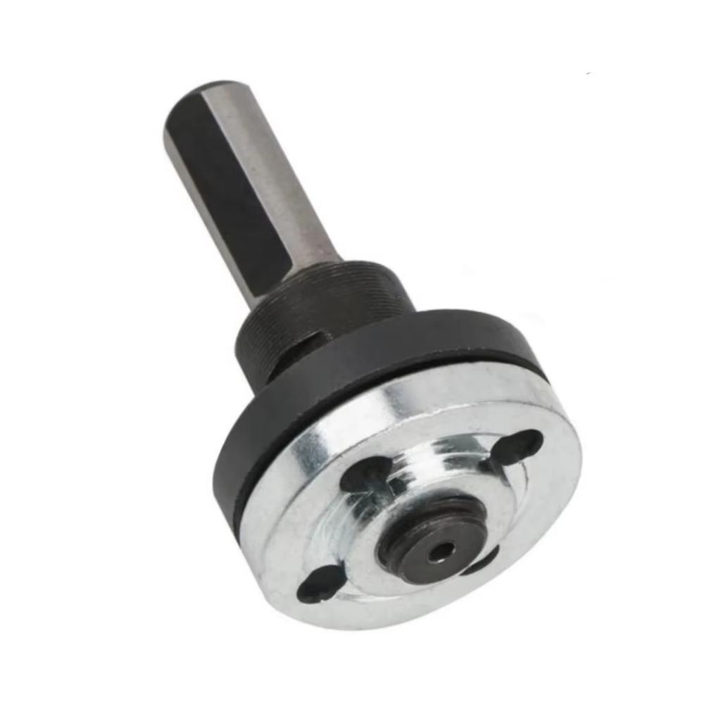 Drill Adapter Universal Drill Adapter with Flange Nut PartsKit, for Cutting Disc Polishing Wheel Metals Handle Holder Adapter