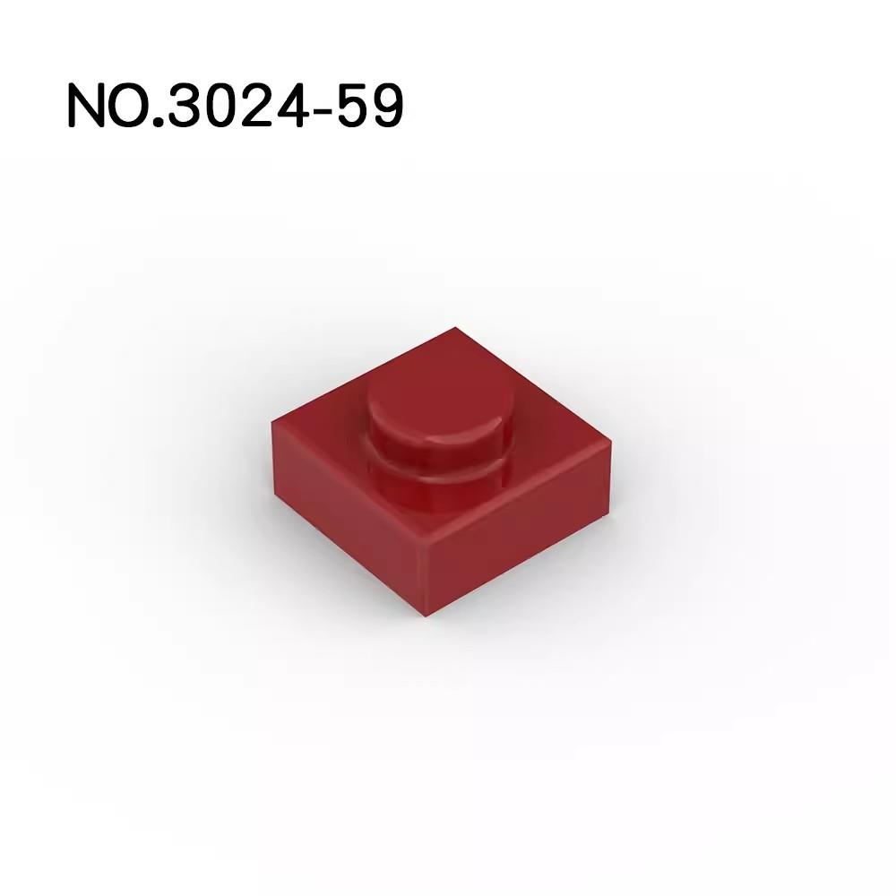 20pcs MOC Parts 3024 Plate 1 x 1 Compatible Bricks DIY Assmble Building Blocks Particle Kid Puzzle Brain Toy Gift