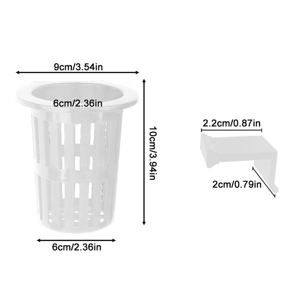 Aquarium-Pflanzenhalter Fischbecken Schwimmender Wasserpflanzen-Topf Aquaponik Fester Pflanzkorb Für Unterwasser-Bepflanzten Teich Vase
