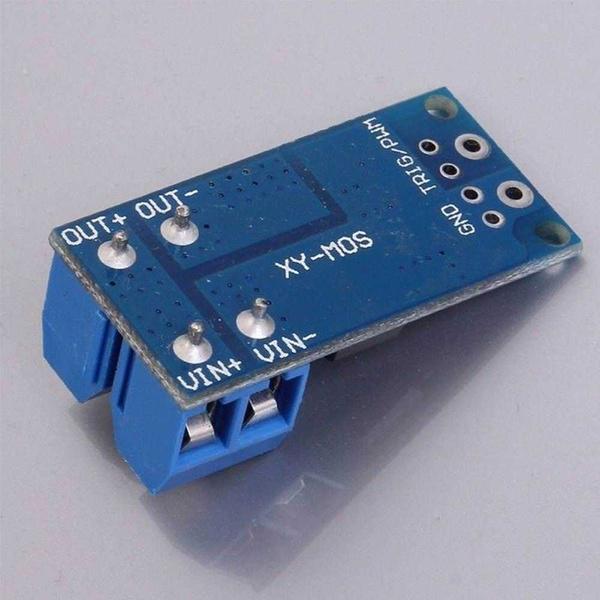 Módulo Controlador MOSFET 5V-36V 15A - Pack De 12 Unidades - Alta Potencia 400W - Para PWM Y Control De Motores