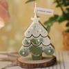 1Pc Christmas Soy Wax Aromatherapy Candle - Creative Multi-Color Christmas Tree Shape, Romantic Xmas Gift & Home Decor