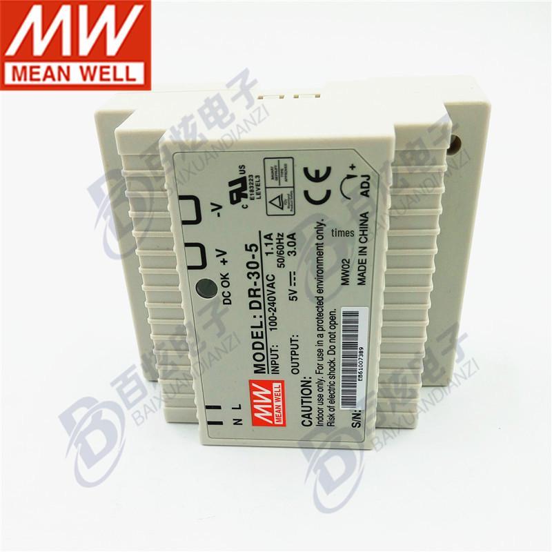 DIN Rail DR-30-5 15W 5V 3A Switching Power Supply