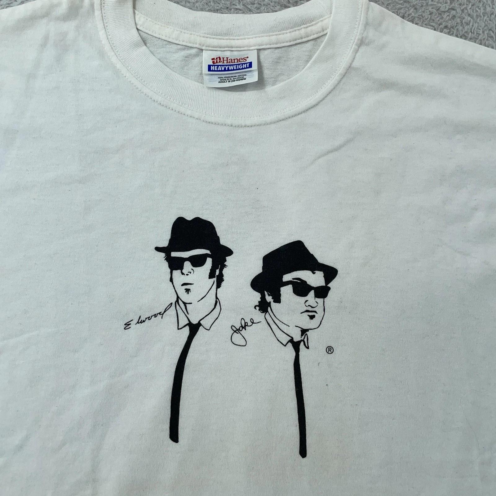 Vintage House of Blues Blues Brothers Shirt Medium Comedy SNL Movie Tee 90s M
