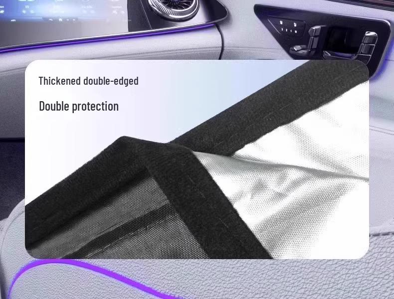 Parking Essentials: Car Sun Shade Blackout Umbrella for Heat Insulation and Protection