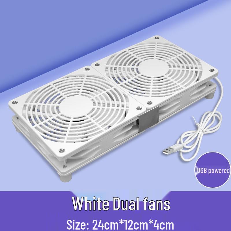 Leiser USB 12CM Axiallüfter für Router, Laptop und Gehäuse, 5V 12025