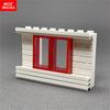 MOC Bricks Fence Railing Window Stairs Ladder Gate DIY Garden House Architecture Accessories Building Blocks Children's Toys