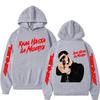Anuel AA European Fit: Real Hasta La Muerte Print Oversized Tee