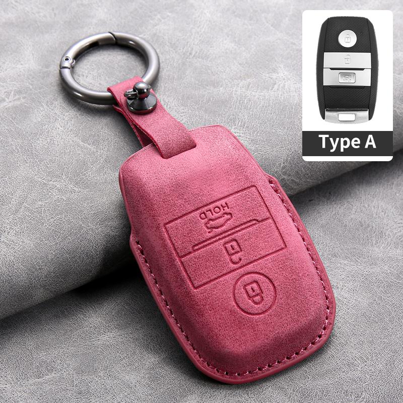 Car Key Case Cover for KIA RIO 5 Sportage Ceed Cerato K3 K4 K5 Sorento Optima Picanto Soul Forte for Kia Rio K7 Cute Key Case