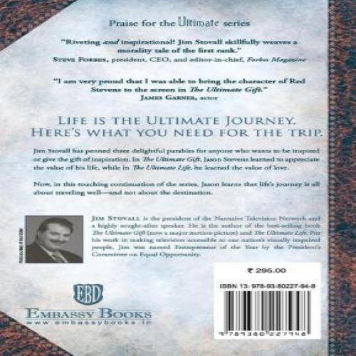 The Ultimate Journey Paperback Book by Jim Stovall (Author) Novel JL155868600108