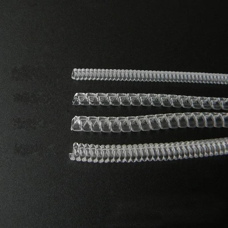 12pcs/Set Ring Size Reducer Tools Spiral Spring Based Rings Adjust Invisible Transparent Tightener Resizing Tool Jewelry Guard