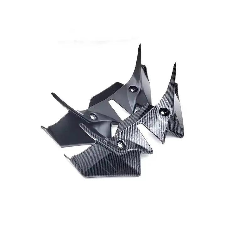 2026 New Motorcycle Front Spoiler ABS Fairing Winglet Aerodynamic Wing Cover Trim for Kawasaki Yamaha BMW other general models