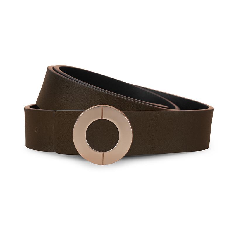 

Новый женский ремень Модный тонкий ремень Универсальная гладкая пряжка Юбка Платье Декоративный ремень для брюк 105