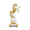 Art Horse Ornament Handicraft Animal Sculpture Micro Landscape Miniatures Figurine  Living Room
