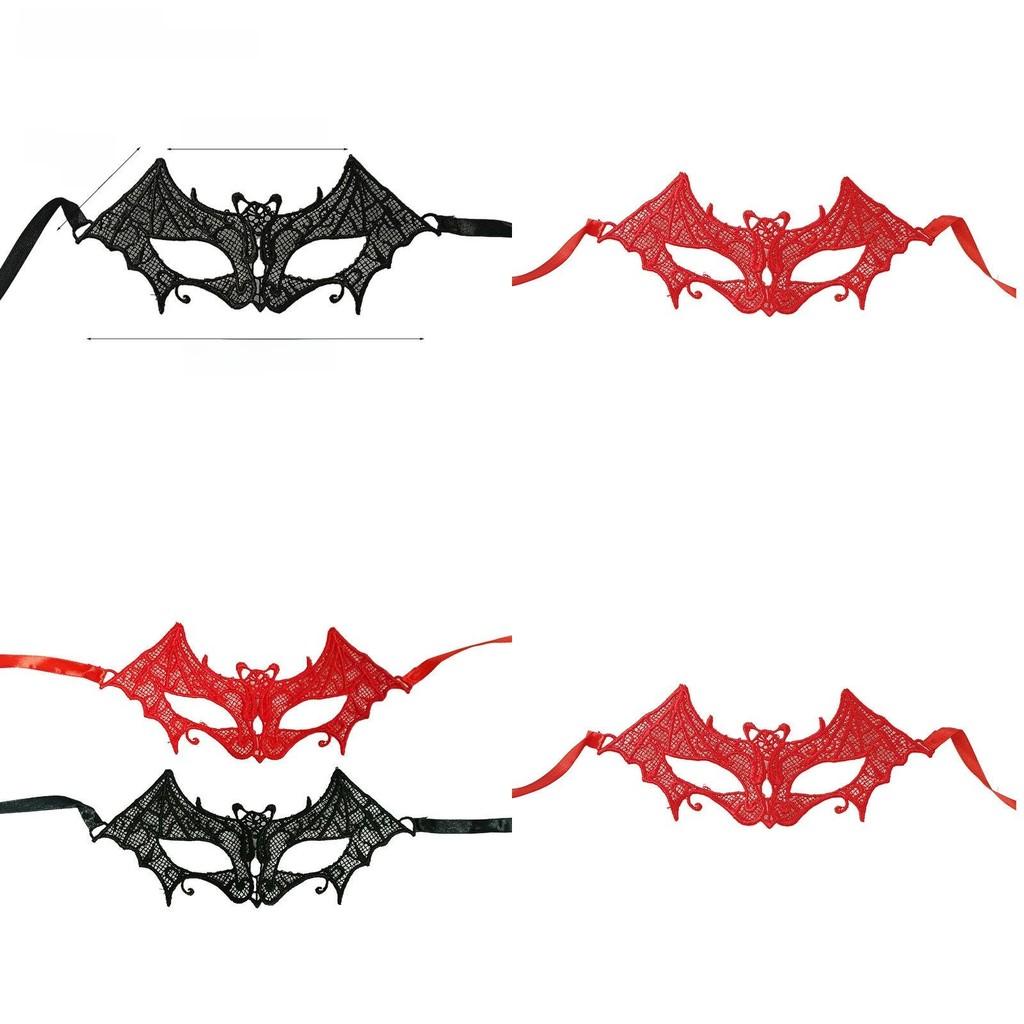 Solid Color Style Lace Mask With Mesh Fabric For Role Play Party Accessories