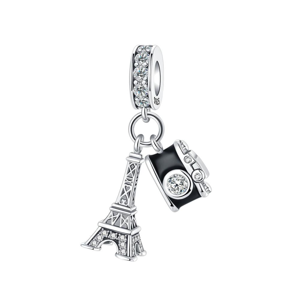 Copper Elk Bell Christmas Series Charms Fit Original 4Mm Aperture Bracelet Charm Beads Necklace Diy Female Jewelry