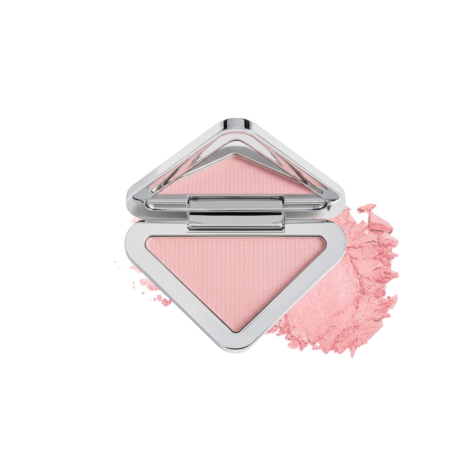 DSMDAISIMAN Powder Single Small Triangle Low Natural Dimensional Soft Color Blush, Matte, Color, Design, Saturation, Effect, Payoff,