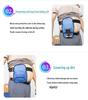 Breathable Mesh Ostomy Pouch Protector with Waist Belt