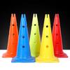 Football Agility Cone with Speaker: Logo Bucket Obstacle Marker for Training and Drills