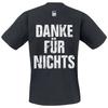 2025 Νέα Danke Für Nichts Böhse Onkelz Μοτίβο Εκτύπωσης Καλοκαίρι Πολυτελής Μάρκα Βαμβακερά Ανδρικά και Γυναικεία T-shirts Κοντομάνικα