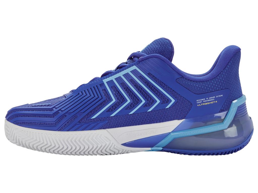 K-SWISS Scarpe da Tennis da Uomo Ultra Shot 4 HB Blu (04438-413-M)