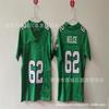 Youth Rugby Jersey Boys NFL San Francisco 49ers Eagles Team Fan Apparel Cotton Sportswear