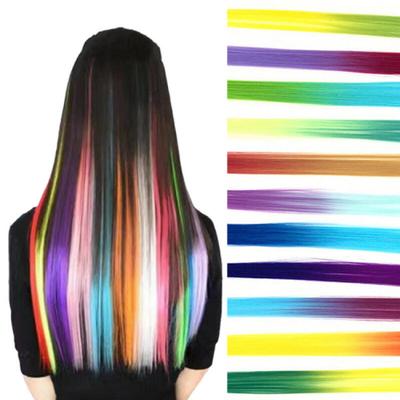 Blaze Hair Piece Extension Partial Wig (Fluorescent Pink)