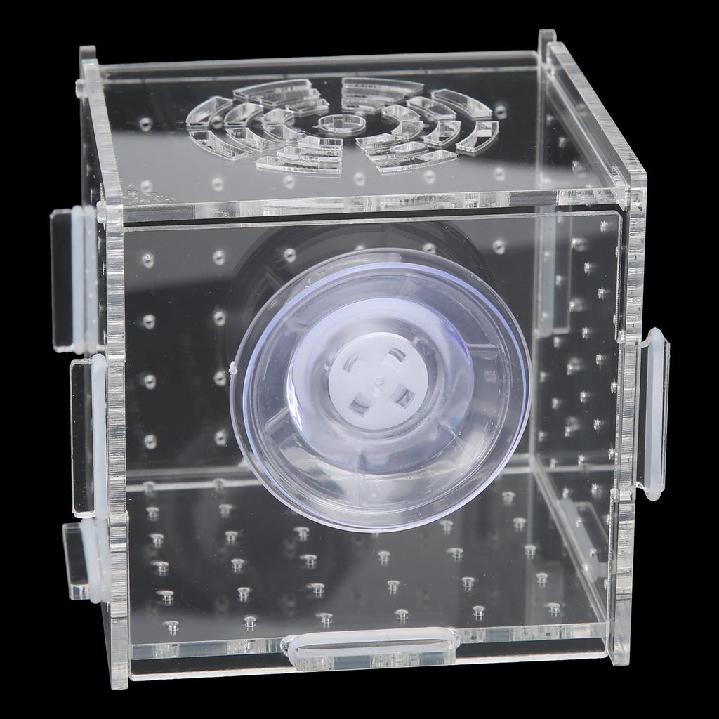 Fish Isolation Box Acrylic Fish Breeding Box Aquarium Hatchery for Baby Fishes Shrimp