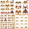 Paper Costume Glasses Photo Props For Kids And Adults Halloween And Festive Events