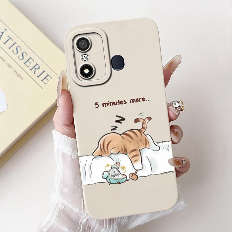 Cover For Itel A27 A48 A25 A35 Case Artistic Style Shockproof Funda For Itel A60 A60s A70 Soft Liquid Silicone Bumper
