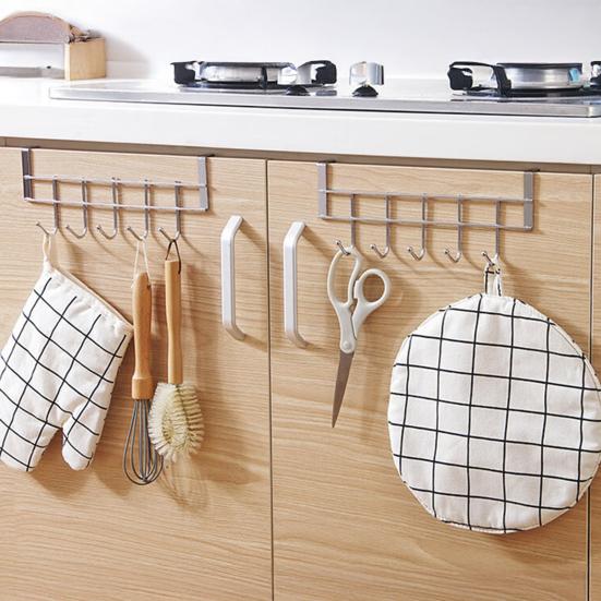Door Hook Clothes Towel Hanger Strong Load-bearing Easy Installation Stainless