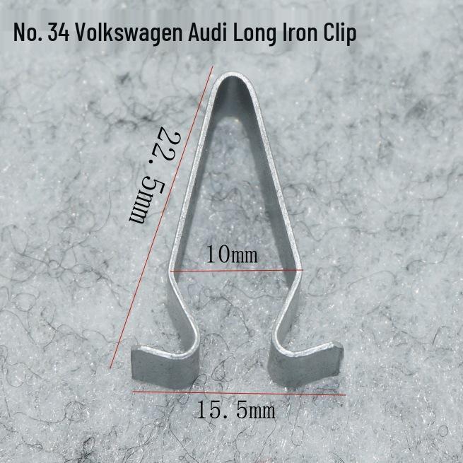 Universal Nylon Door Panel Clip: Car Interior, Tailgate, Trim Fastener