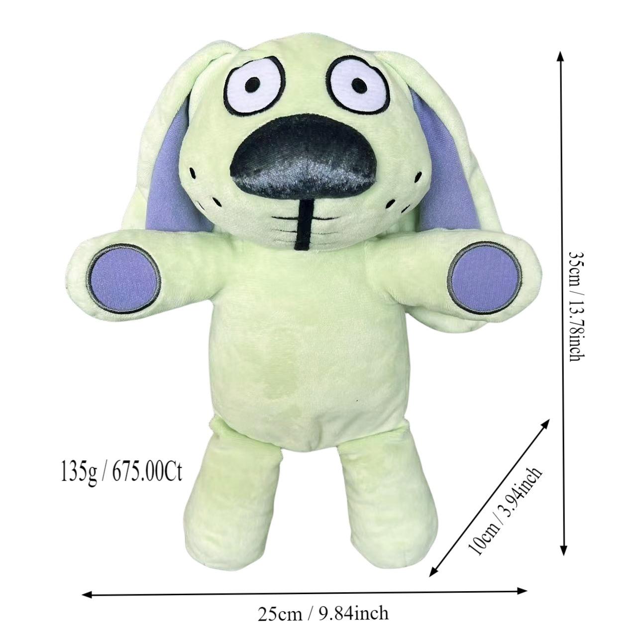 

Новая детская книга с картинками Knuffle Bunny, обучающий инструмент для рассказов о кукле, плюшевая игрушка зелёный