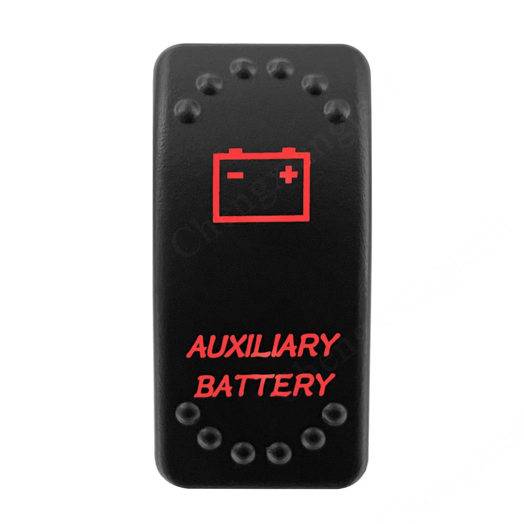 12V 20A Red Led Light Spot Lights Bar Rocker Switch Waterproof Toggle for Car Boat Marine ARB/CARLING/NARVA/4x4 Switch Replace Battery Switches5