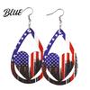 Stars Stripes Earrings 1 Pair Hollow Drop for Women Fourth