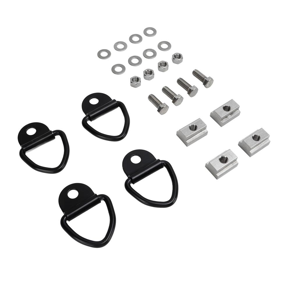 T Slot Nuts Metal Lightweight Compact Drive Machine Screws Bolts Fit for Pickup Trucks Bed Rails