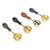 4Pcs Wax Melting Spoon Elegant Wax Sealing Stamp Melting Spoon with Wooden Handle for  Crafts Gif