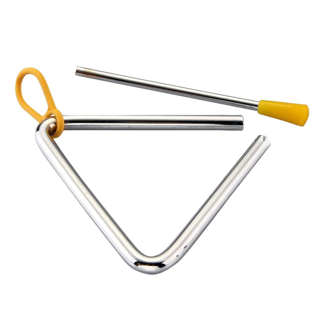 5/6/7/8 Inch Triangle Orff Instrument Band Percussion Musical Triangolo For Kids