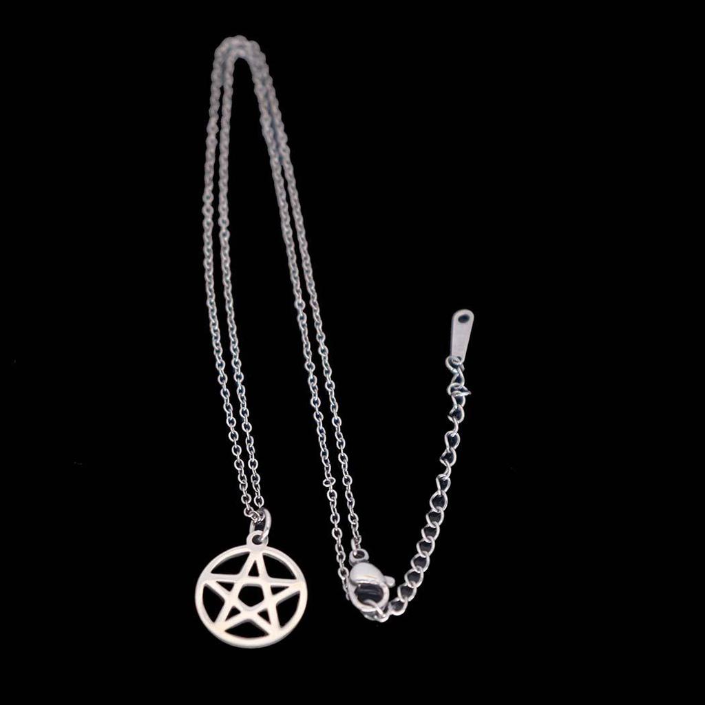 Stainless Steel Star Pendant Necklace - Stylish, Durable, and Versatile
