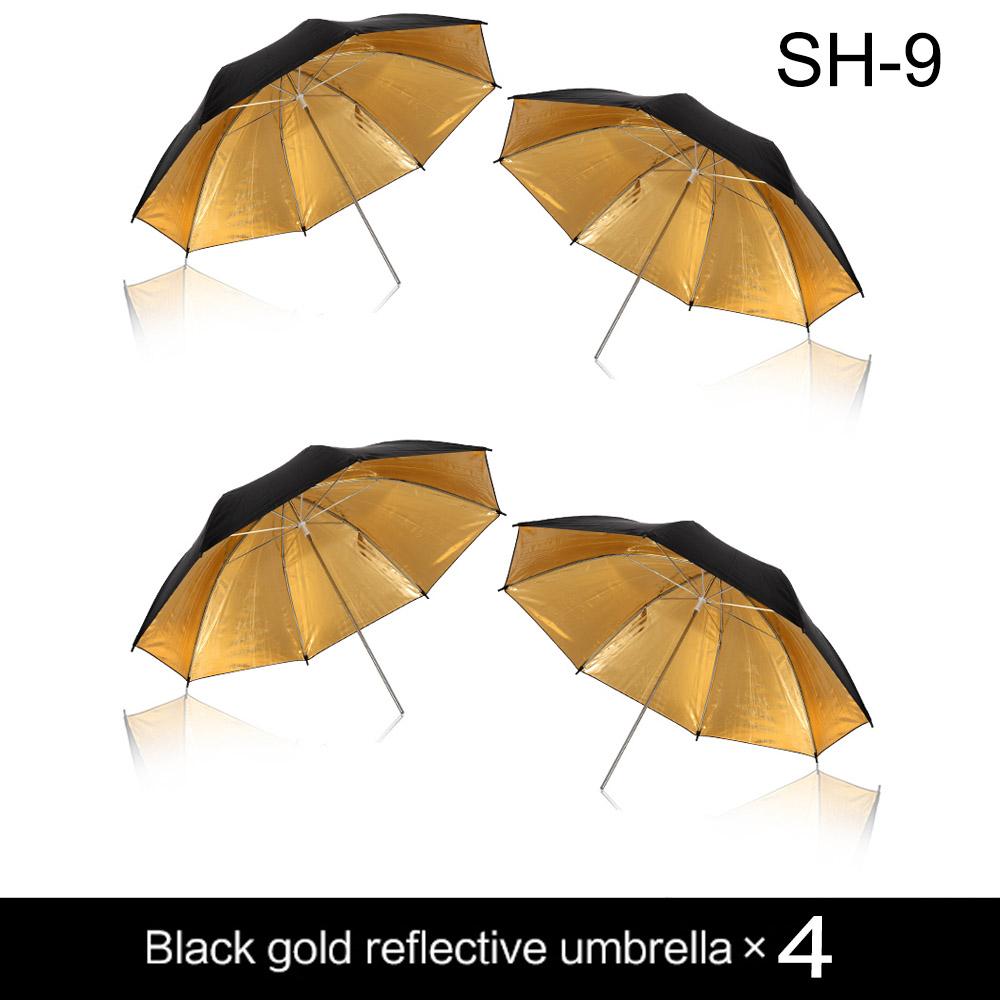 

Набор зонтов для фотостудии 33 84 см, белый зонт с мягким светом + светоотражающий зонт двойного назначения, 4 предмета, аксессуары для фотосъемки